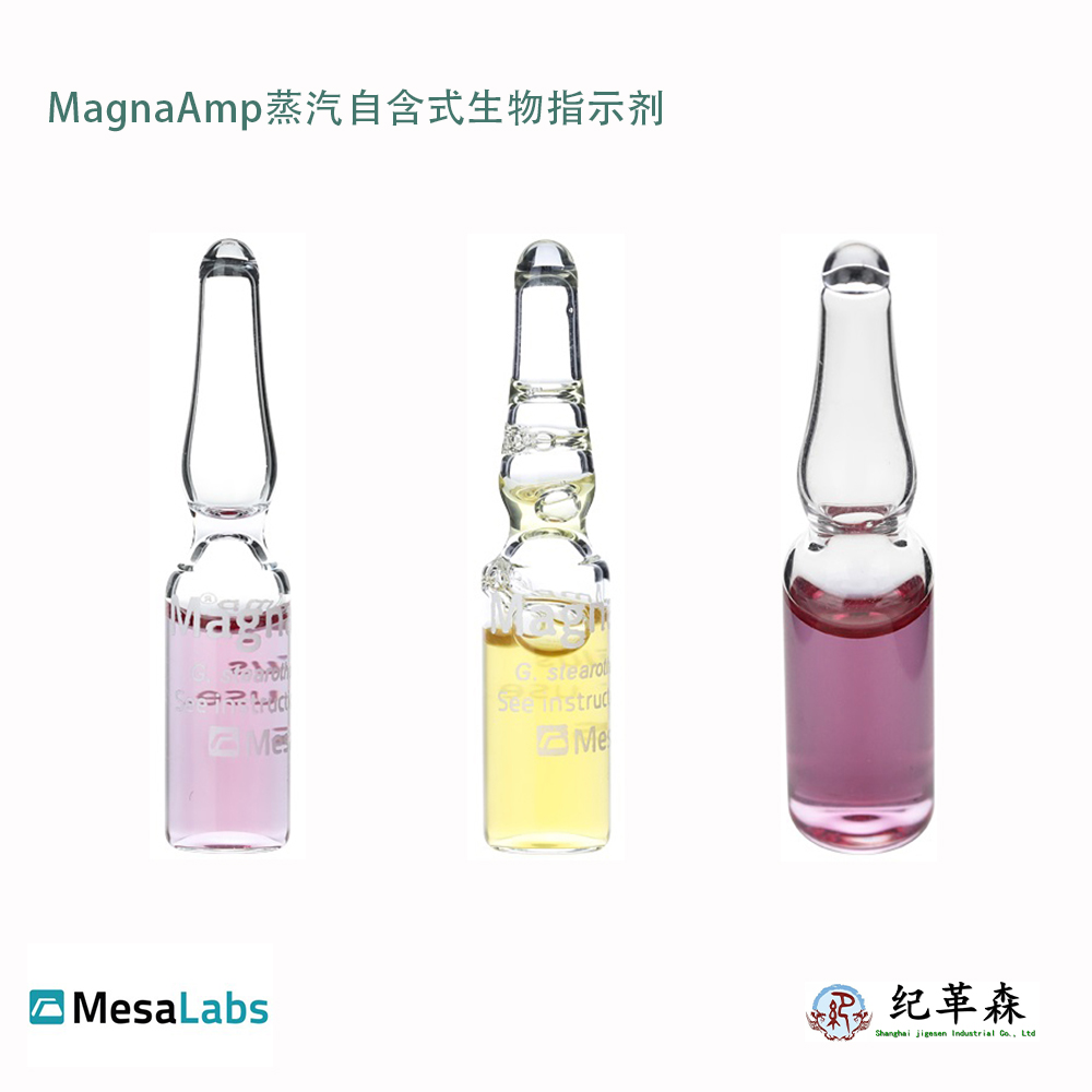 MagnaAmp蒸汽自含式生物指示劑